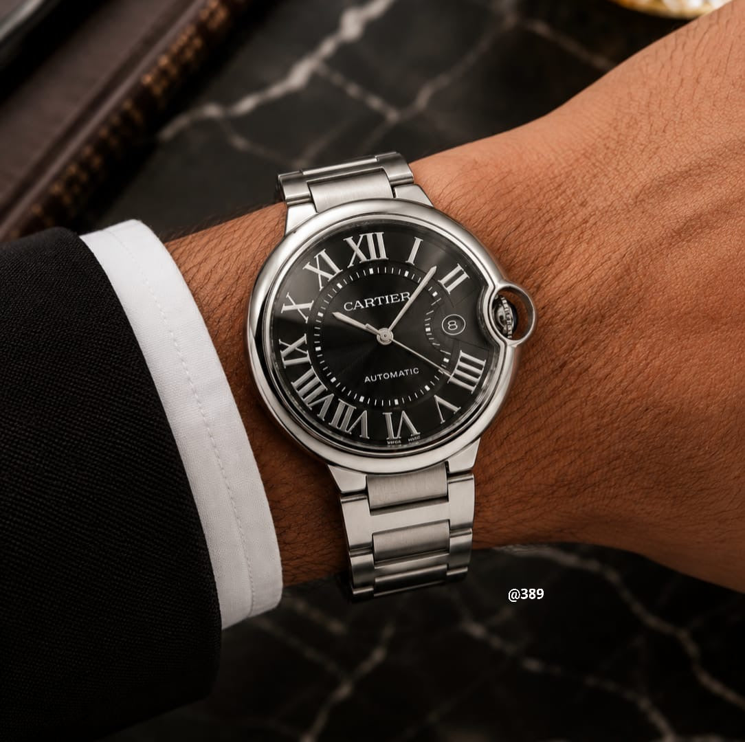 *CARTIER BELLOM BLEU MEN AUTOMATIC 41MM