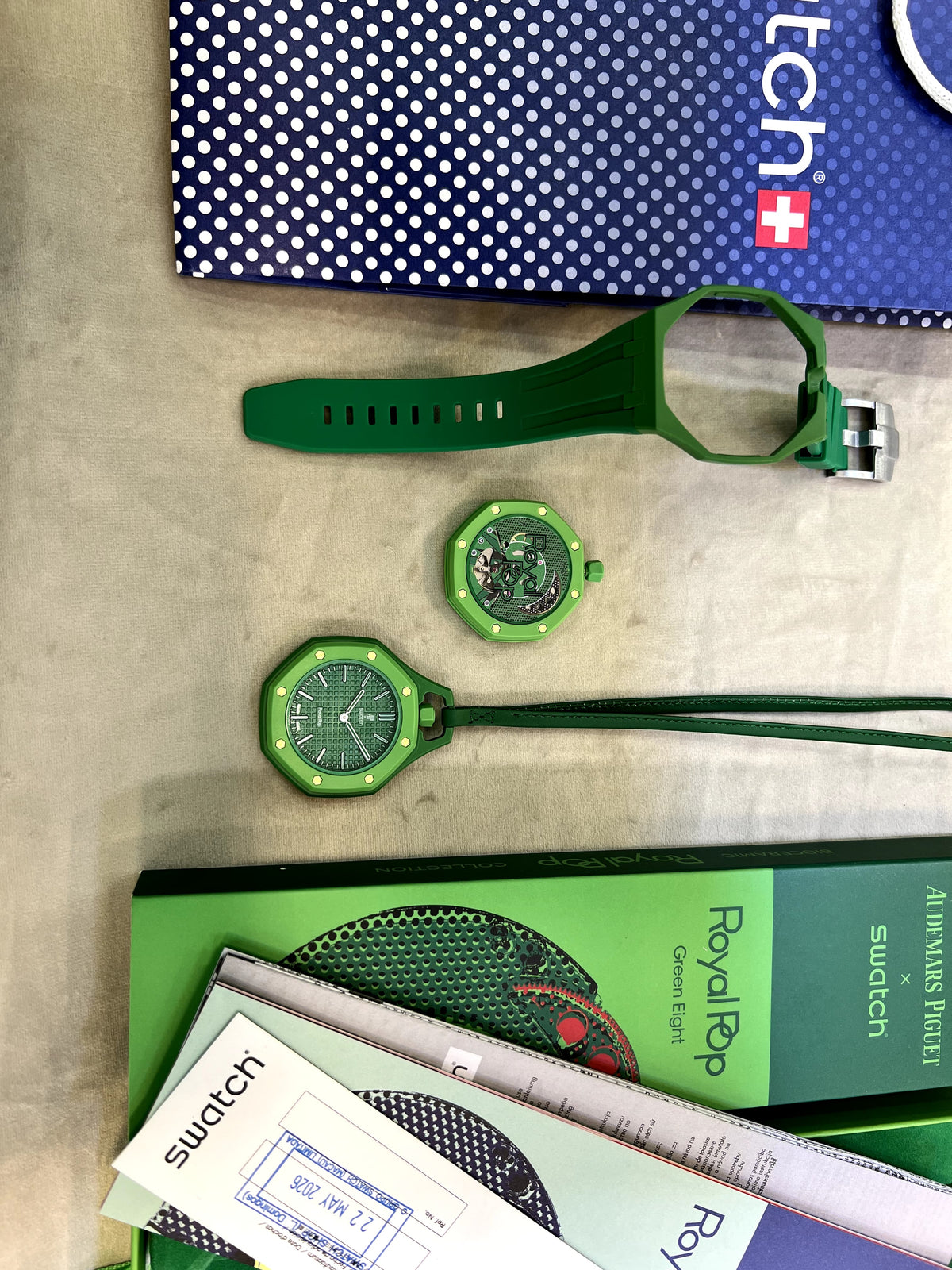 APxSWATCH GREEN EIGHT Auto