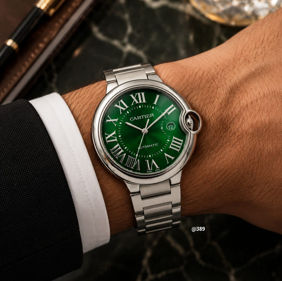 *CARTIER BELLOM BLEU MEN AUTOMATIC 41MM